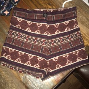 Brandy Melville tribal shorts